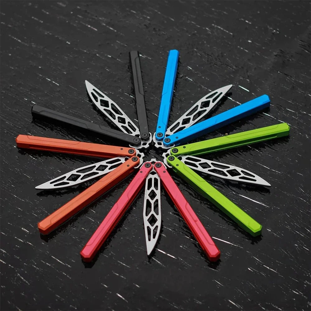 Standard Version Balisong Kershaw Lucha Baliplus Clone EDC Butterfly Knife Folding Knife Hand Tool Jackknife Tourist Knife