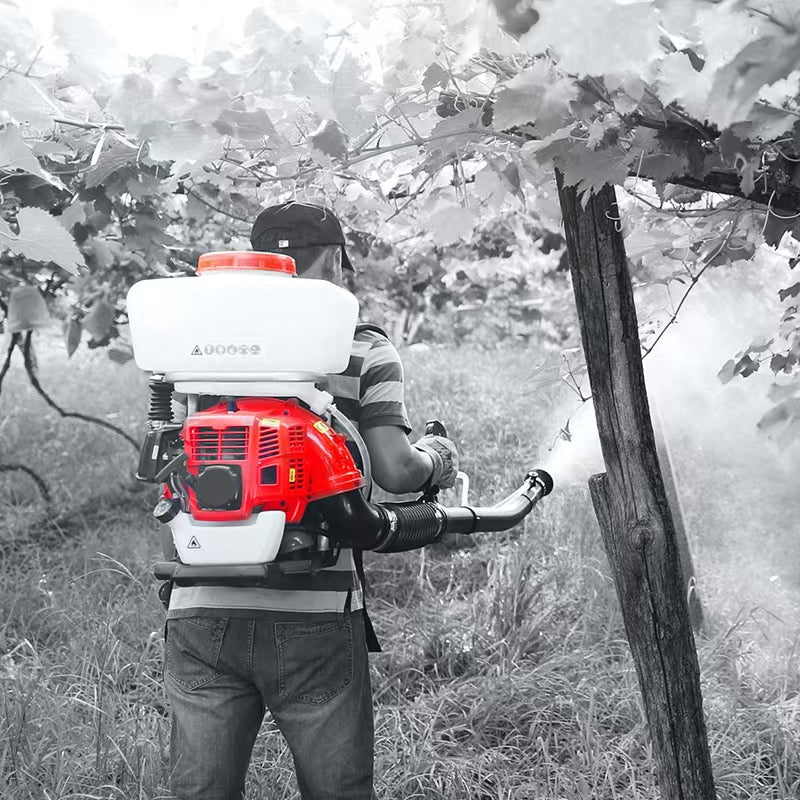 3WF-990E DUSTER & SPRAYER Garden BACKPACK MISTER GASOLINE ENGINE 42.5CC 2 STROKE AGRICULTURAL PESTICIDES FERTILIZER 14L