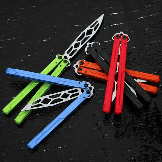 Standard Version Balisong Kershaw Lucha Baliplus Clone EDC Butterfly Knife Folding Knife Hand Tool Jackknife Tourist Knife