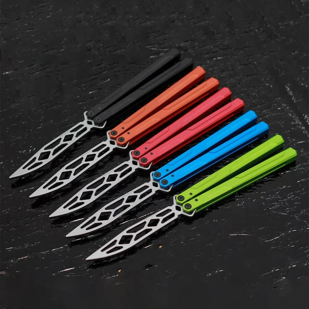 Standard Version Balisong Kershaw Lucha Baliplus Clone EDC Butterfly Knife Folding Knife Hand Tool Jackknife Tourist Knife