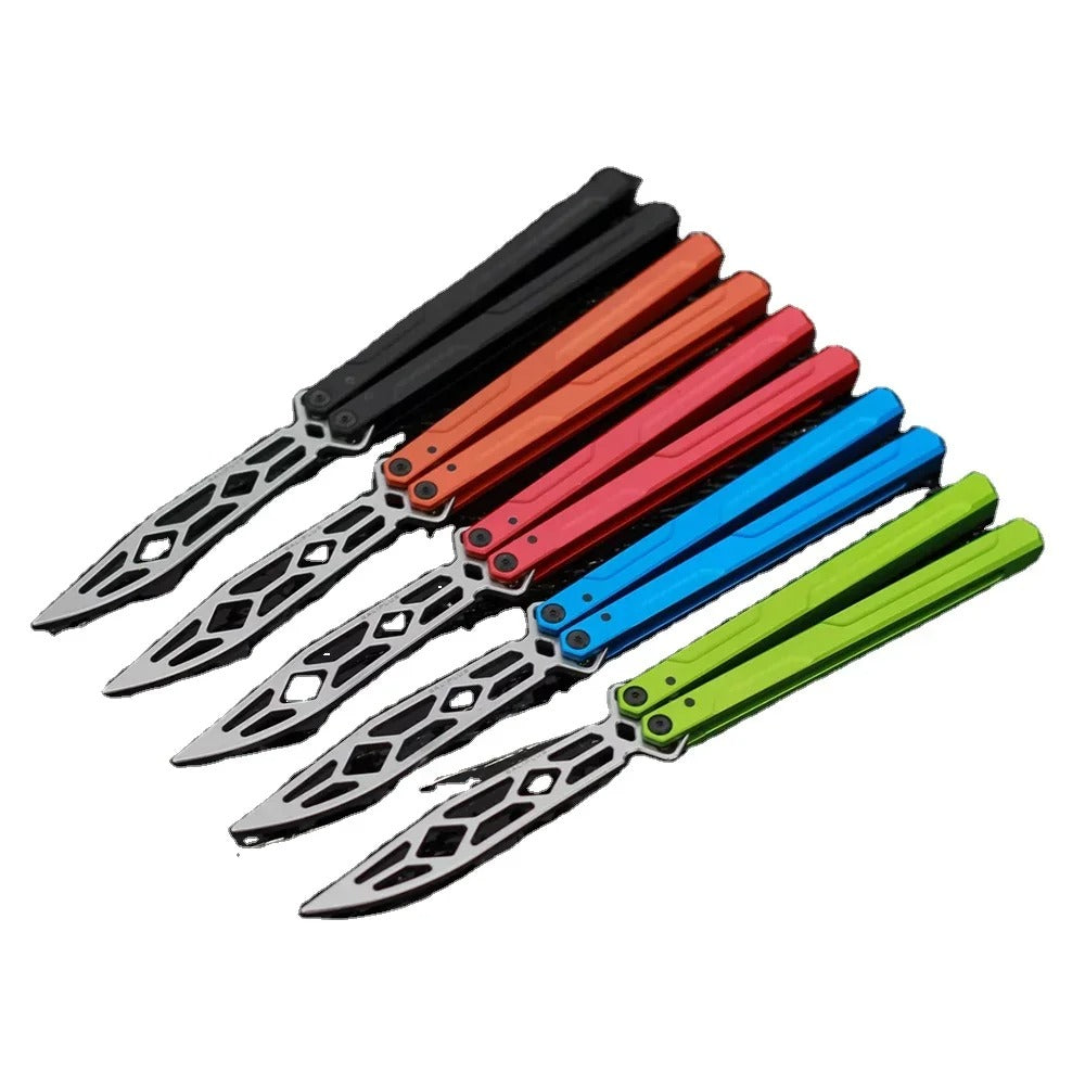 Standard Version Balisong Kershaw Lucha Baliplus Clone EDC Butterfly Knife Folding Knife Hand Tool Jackknife Tourist Knife