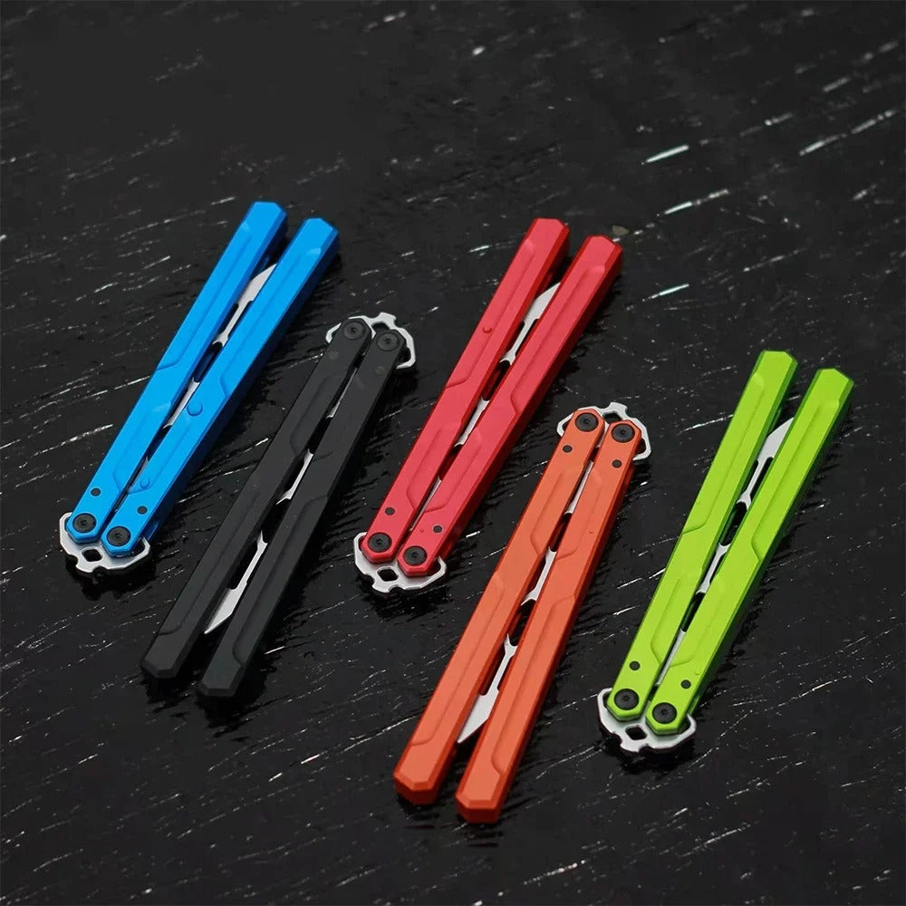 Standard Version Balisong Kershaw Lucha Baliplus Clone EDC Butterfly Knife Folding Knife Hand Tool Jackknife Tourist Knife