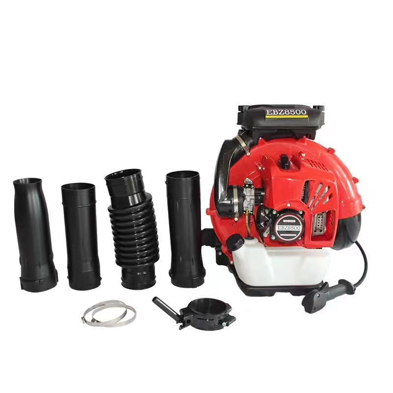 Garden Air Blower Petrol 75.6cc EBZ8500 Two-Stroke Backpack Leaf Blower Fire Extinguisher Gasoline Snow Blower Powerful Tools