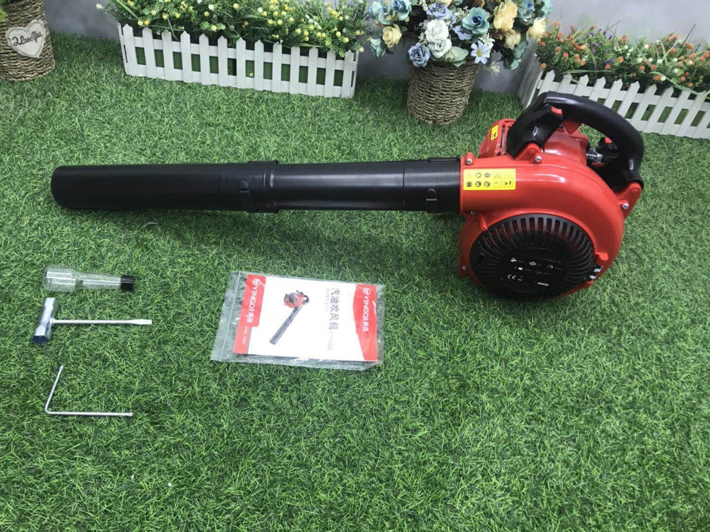 Snow Blower Petrol EB260 Gasoline Air Blower 25.4cc Portable Car Leaf Blower High Vacuum Fan Leaf Vacuum Power Garden Tool